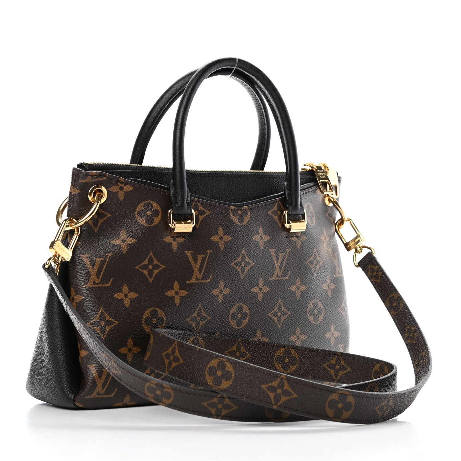 Louis Vuitton Monogram Pallas Full BB Black 2 of 4
