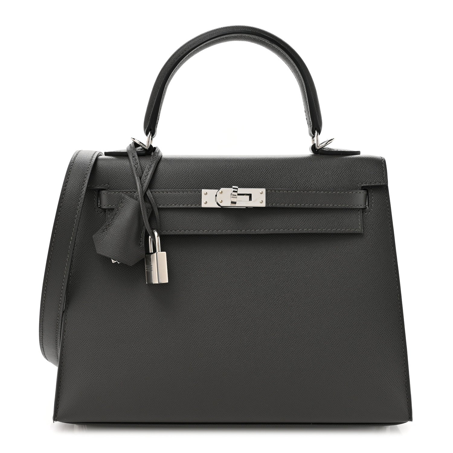 Hermes Epsom Kelly Sellier 25 Graphite 1 of 11
