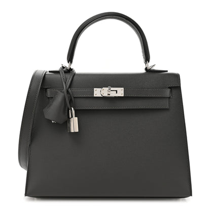 Hermes Epsom Kelly Sellier 25 Graphite 1 of 11