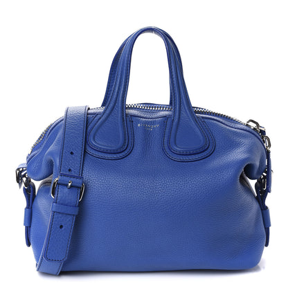 Givenchy Waxy Grained Calfskin Small Nightingale Blue Indigo 1 of 11