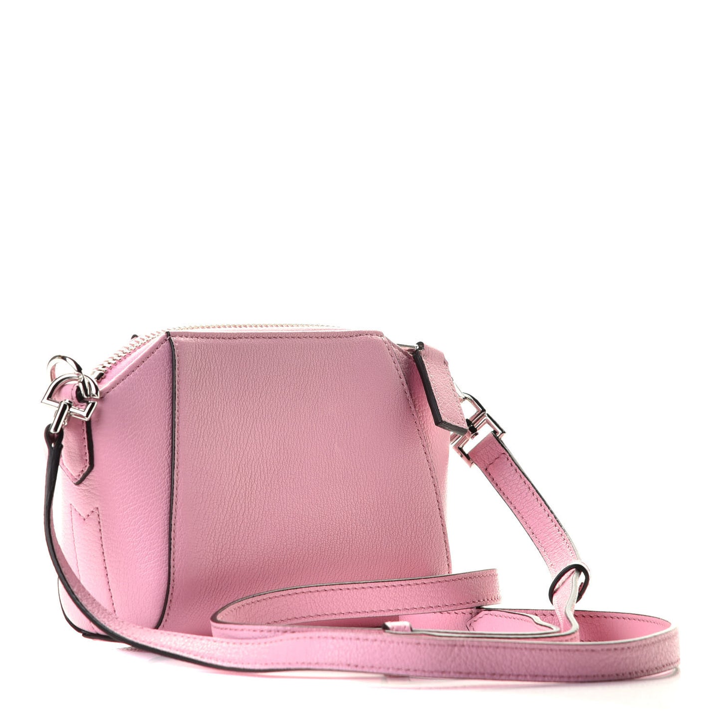 Sugar Goatskin Nano Antigona Bright Pink