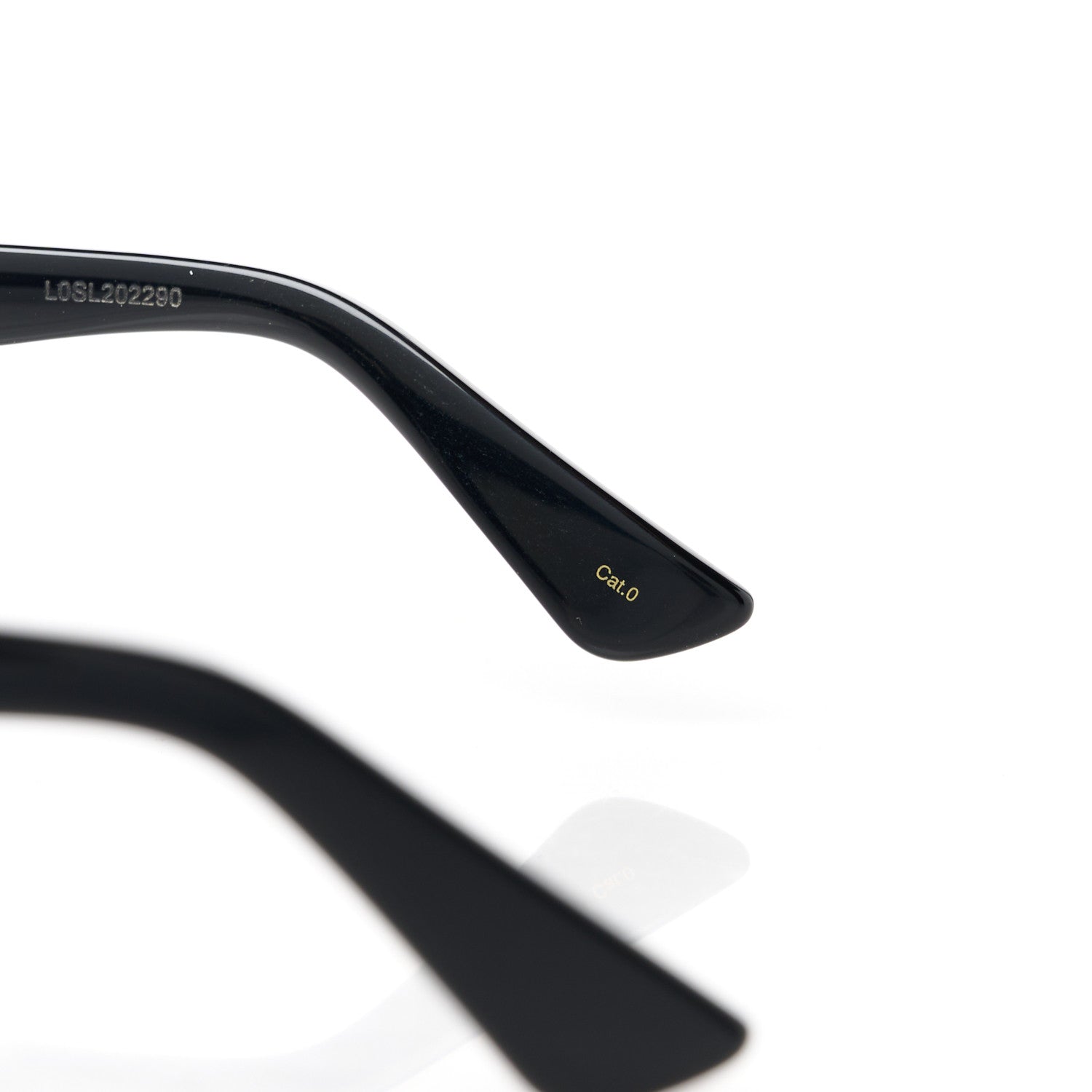Gucci Acetate Cat Eye Eyeglasses GG 0085S Black 7 of 9