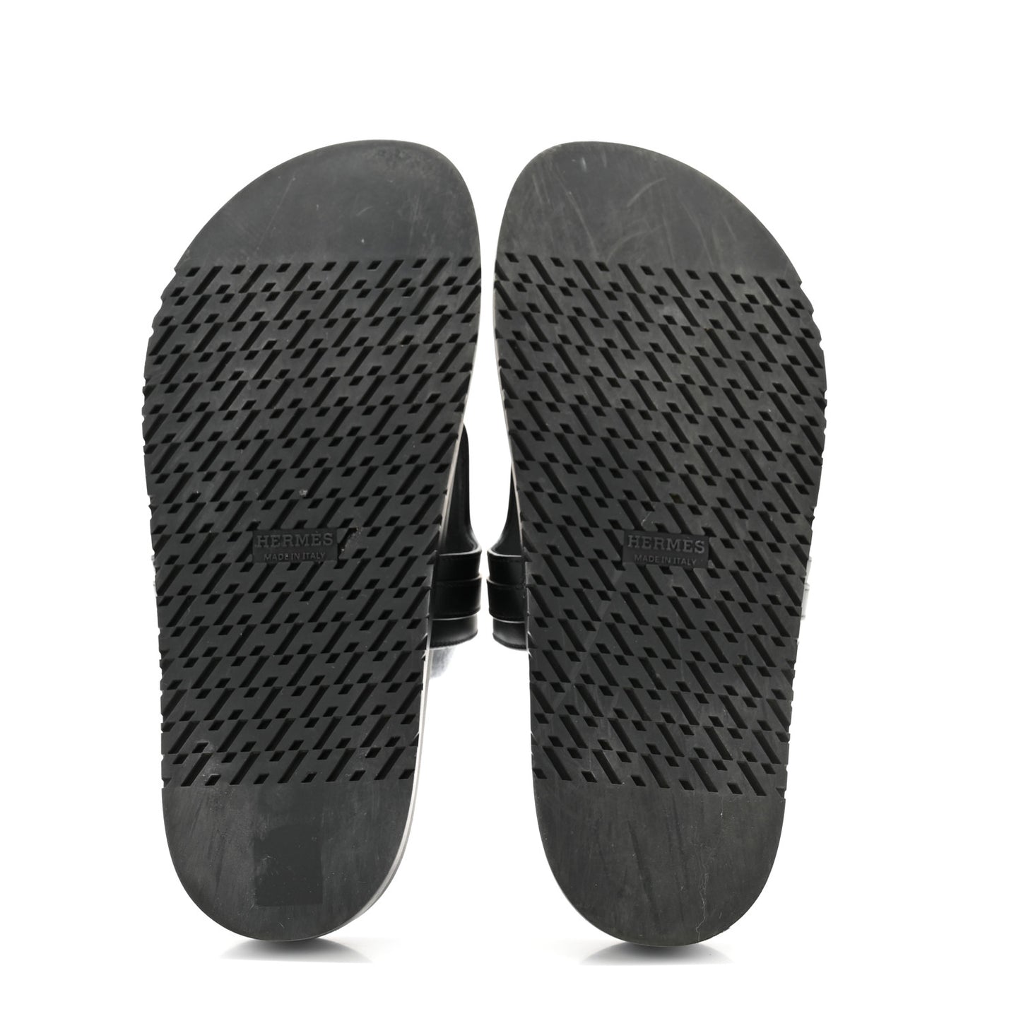 Calfskin Womens Empire Sandals 40.5 Black
