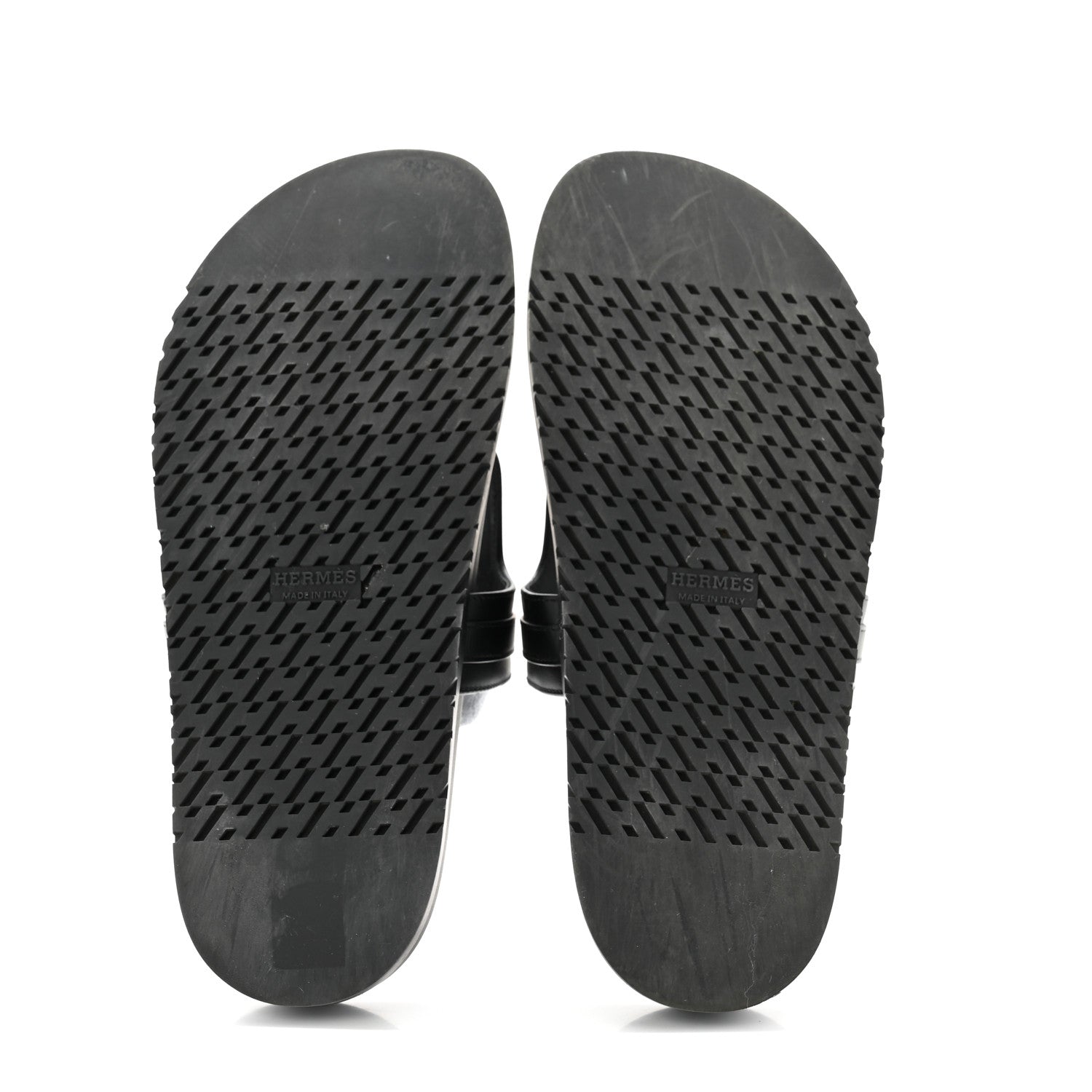 Hermes Calfskin Womens Empire Sandals 40.5 Black 5 of 11