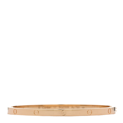 Cartier 18K Yellow Gold Small LOVE Bracelet 17 1 of 5