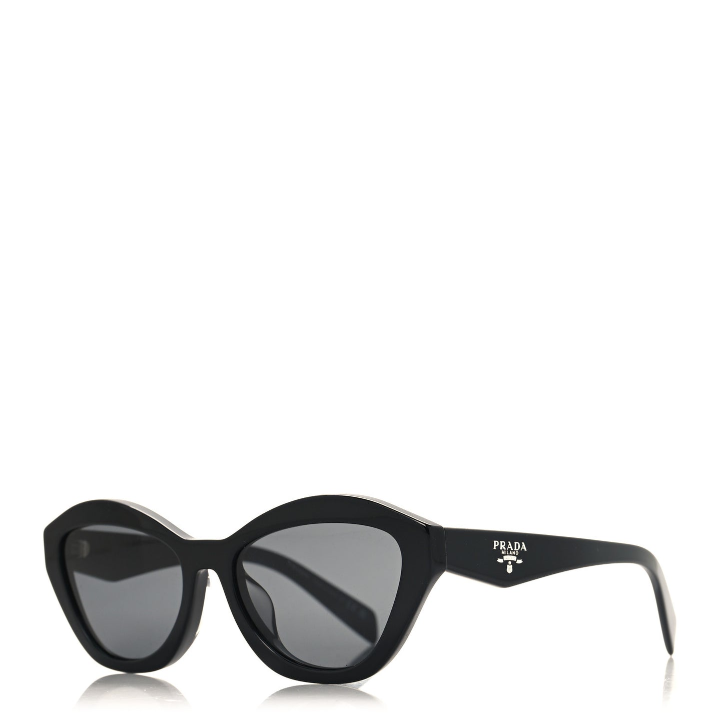 Acetate Logo Sunglasses SPR A02-F Black