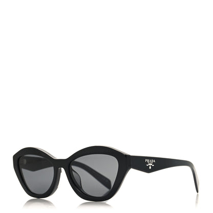 Prada Acetate Logo Sunglasses SPR A02-F Black 1 of 7