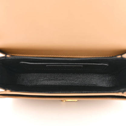 Saint Laurent Smooth Calfskin Small Solferino Satchel Natural Tan 5 of 10