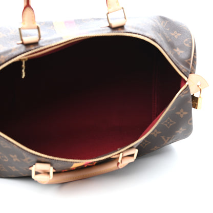 Louis Vuitton Monogram My LV Heritage Speedy 40 Yellow Fuchsia 5 of 9