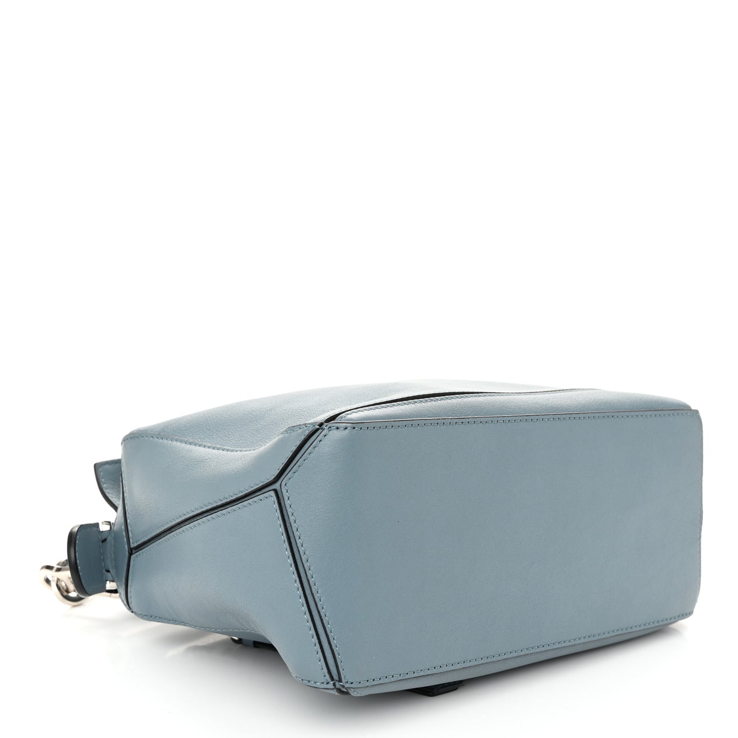 Calfskin Small Puzzle Bag Stone Blue