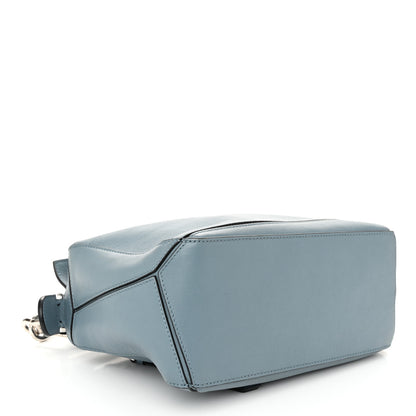 Loewe Calfskin Small Puzzle Bag Stone Blue 4 of 10