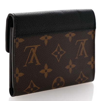 Louis Vuitton Monogram Pallas Compact Wallet NM Black 3 of 6