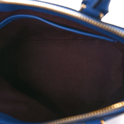 Mulberry Classic Grain Calfskin Small Colville Porcelain Blue 5 of 8