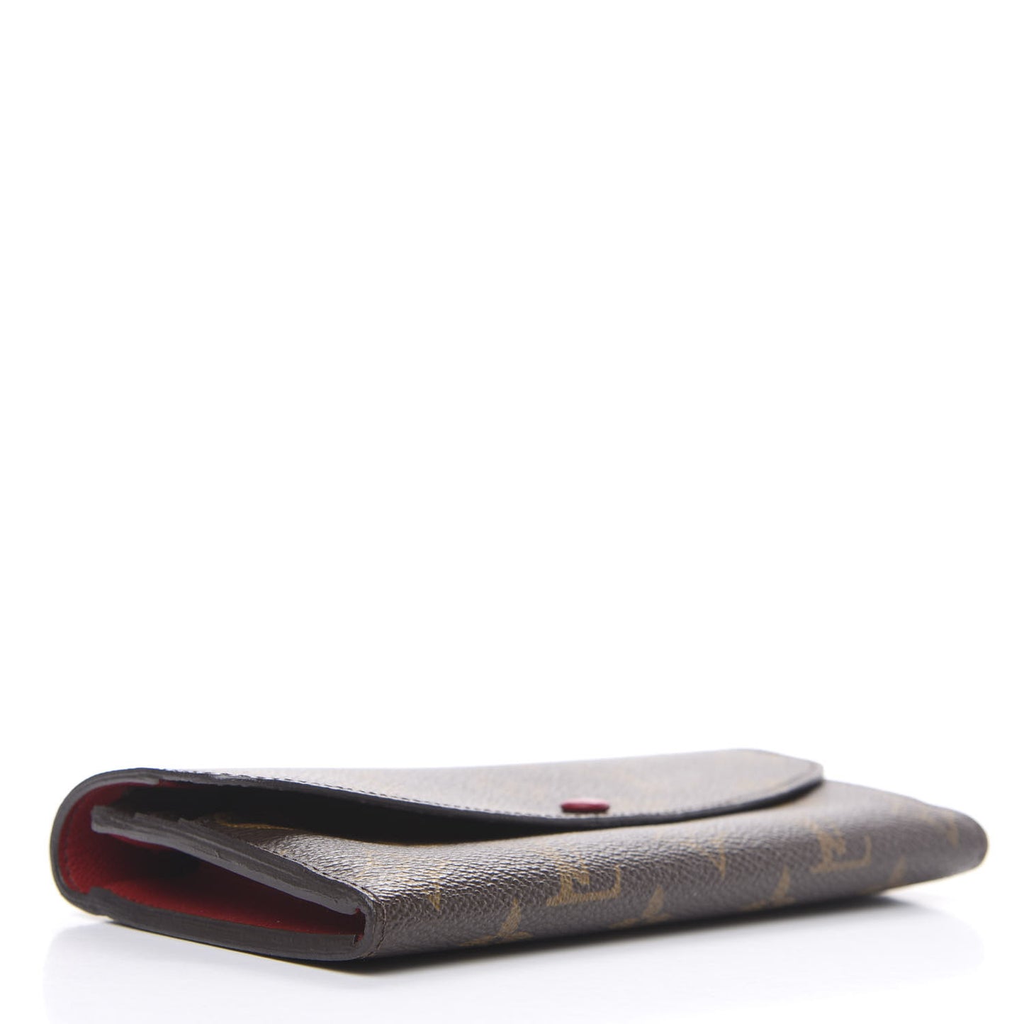 Monogram Emilie Wallet Red