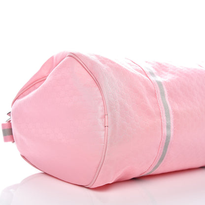 Gucci Nylon Microguccissima Gym Bag Pink 6 of 10