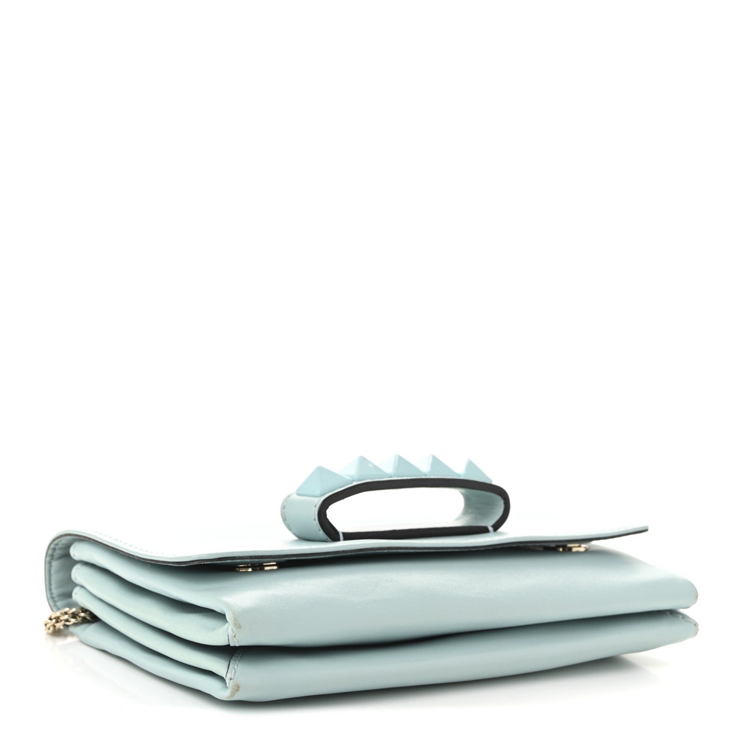 Valentino Garavani Nappa Va Va Voom Shoulder Bag Blue 4 of 11
