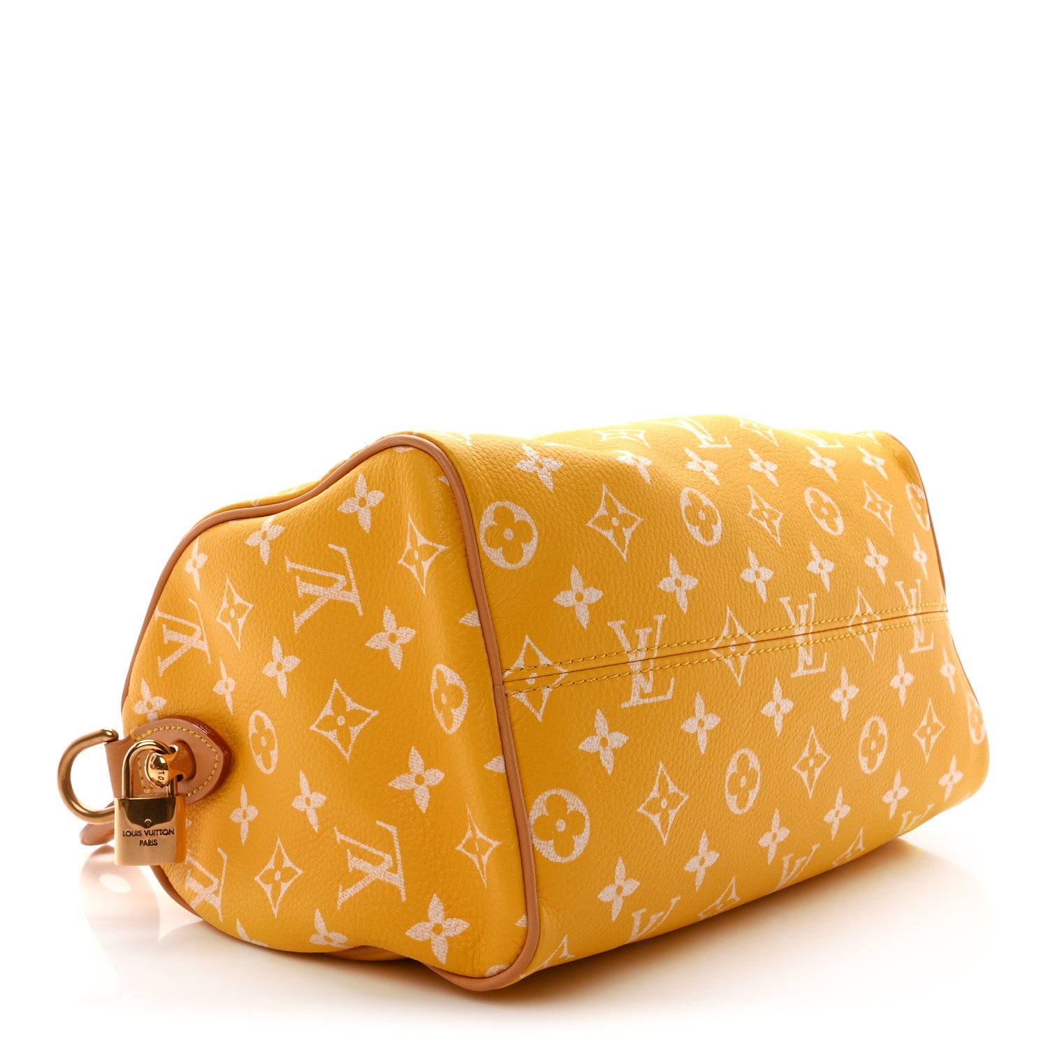 Louis Vuitton Calfskin Monogram Speedy P9 Bandouliere 25 Jaune Mat 5 of 10