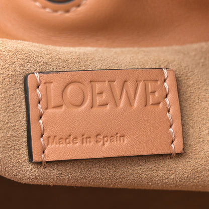Loewe Calfskin Mini Flamenco Knot Clutch Warm Desert 6 of 10