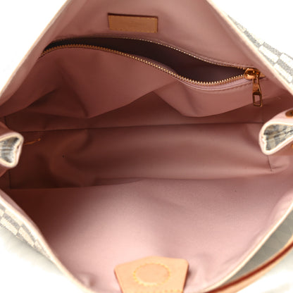 Louis Vuitton Damier Azur Graceful PM Rose Ballerine 5 of 14