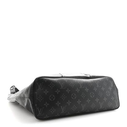 Louis Vuitton Taiga Monogram Eclipse Outdoor Tote Black 4 of 14