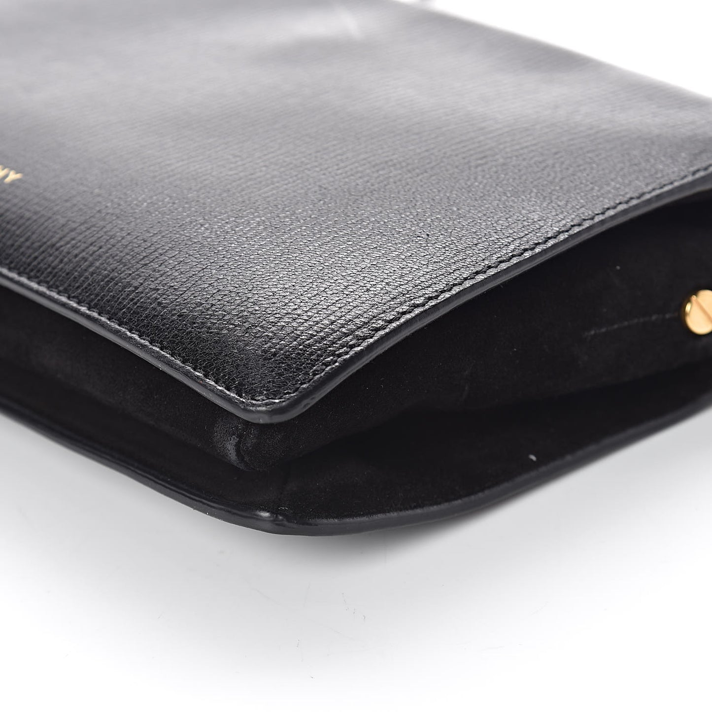 Goatskin Suede Cross 3 Crossbody Bag Black