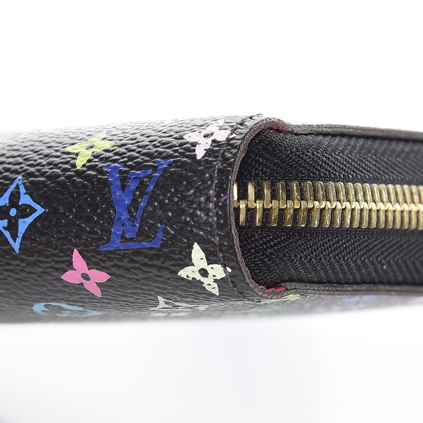 Monogram Multicolor Zippy Wallet Black Grenade