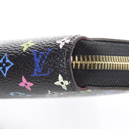 Louis Vuitton Monogram Multicolor Zippy Wallet Black Grenade 6 of 12
