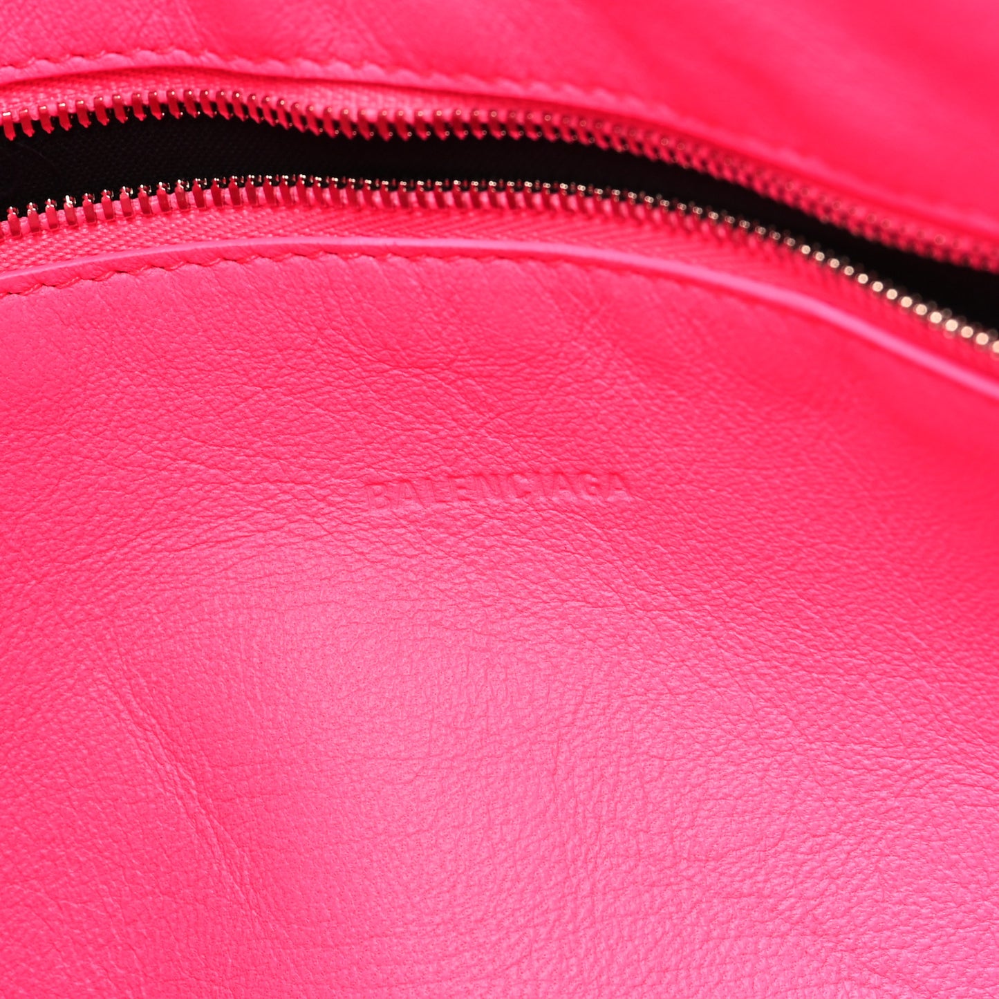 Calfskin Dolly Bag Fluo Pink
