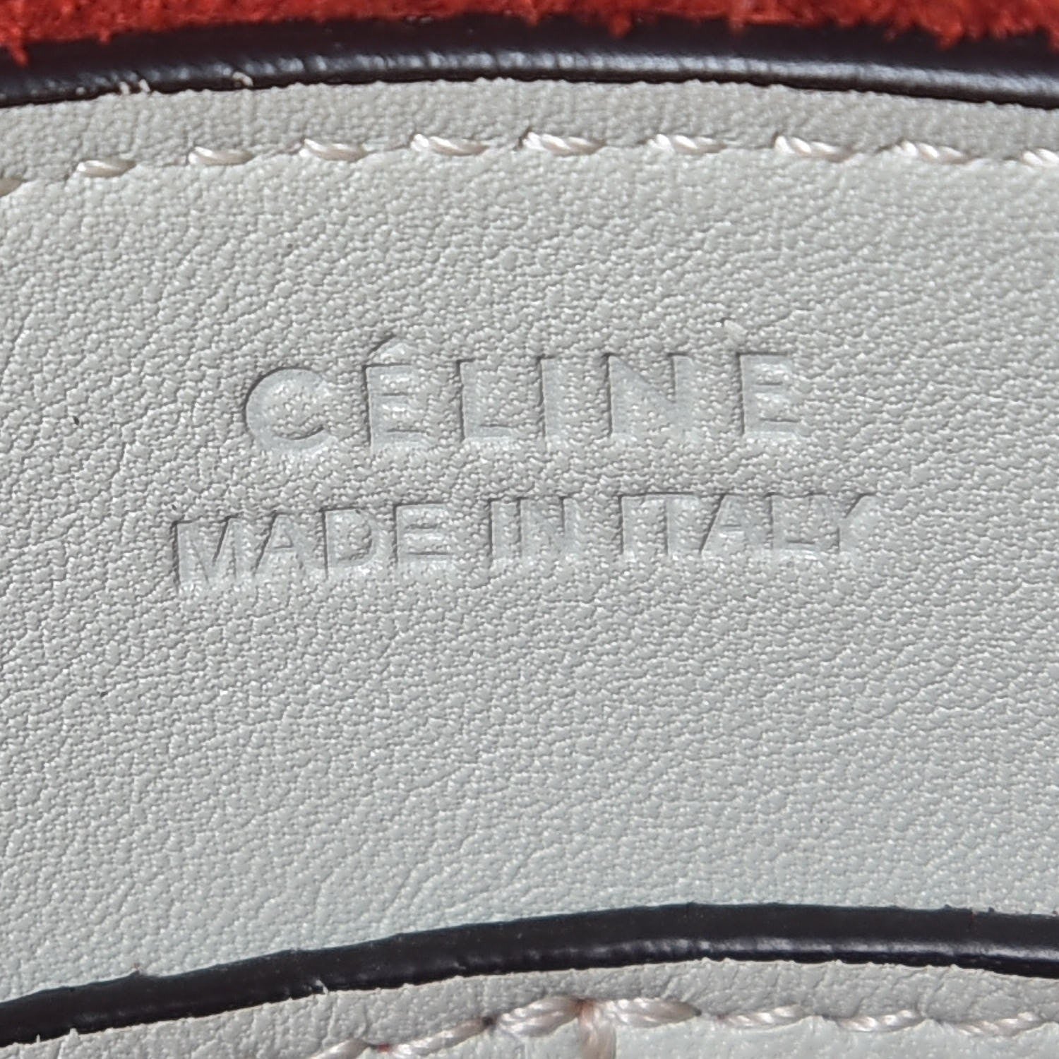 Celine Lambskin Small Soft Cube Satchel Bright Red 8 of 13