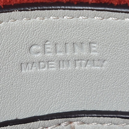 Celine Lambskin Small Soft Cube Satchel Bright Red 8 of 13
