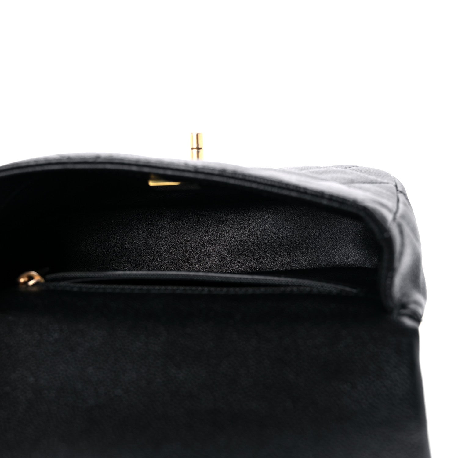 Chanel Caviar Quilted Mini Sweetheart Flap Black 5 of 10