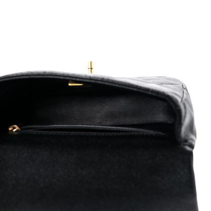 Chanel Caviar Quilted Mini Sweetheart Flap Black 5 of 10