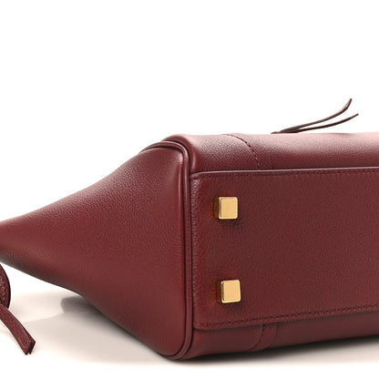 Celine Grained Calfskin Little New Luggage Syrah 8 of 9