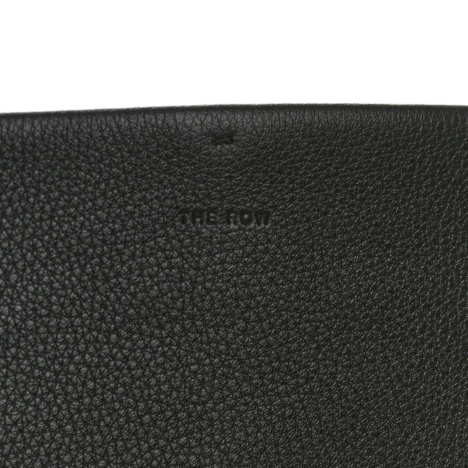 The Row Grained Calfskin Park Tote Three Black 8 of 12
