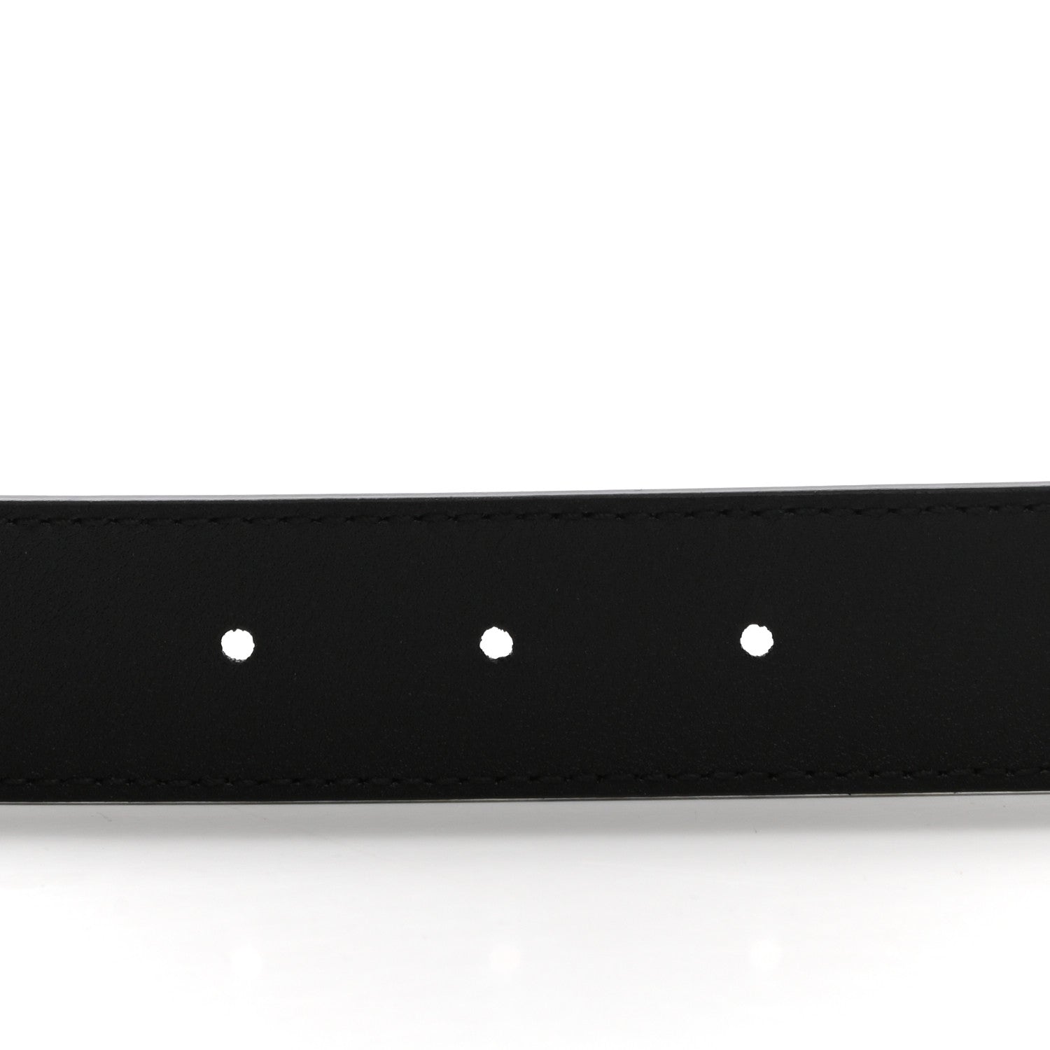 Gucci Calfskin Zumi 30mm Belt 85 34 Black 4 of 5
