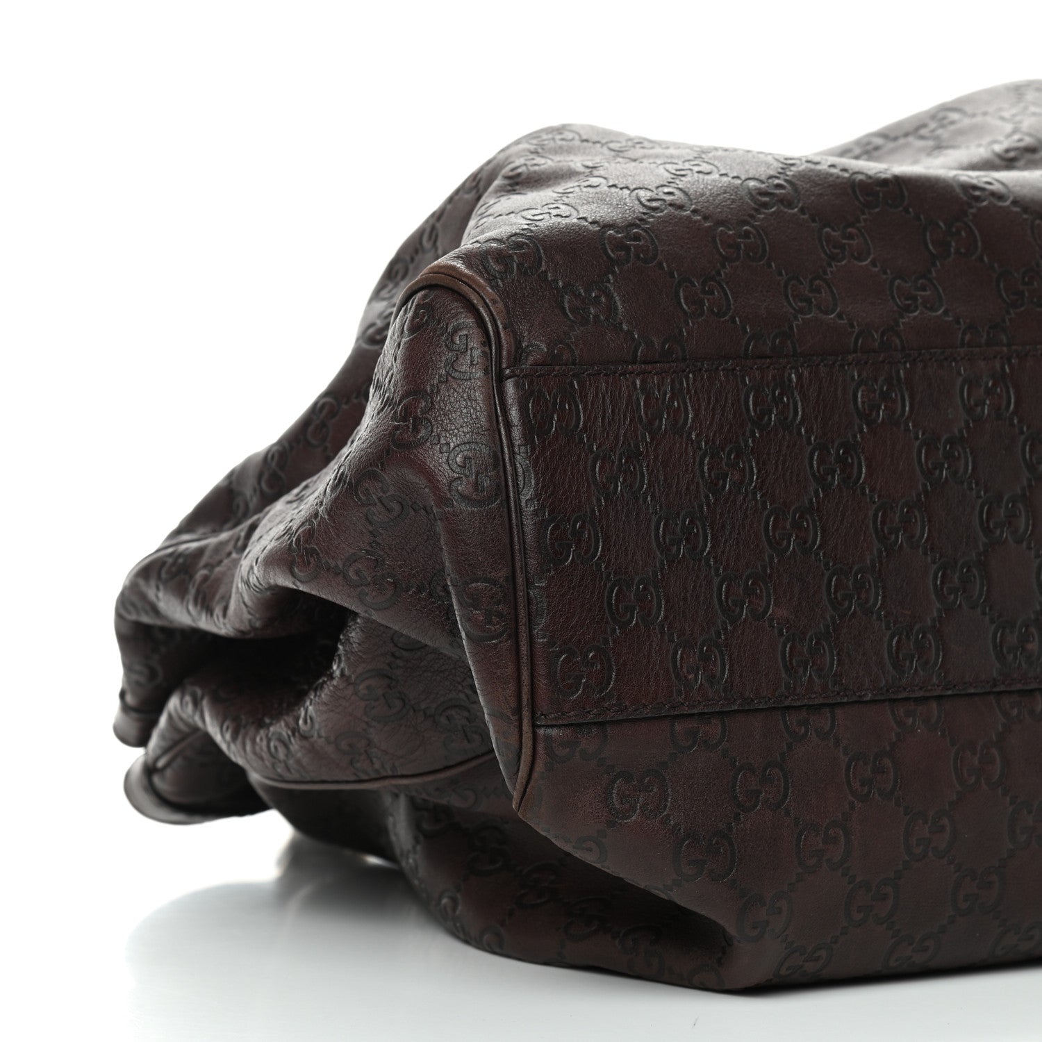 Gucci Guccissima Signature Large Sukey Tote Chocolate 7 of 11