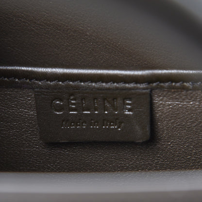 Celine Nubuck Smooth Calfskin Nano Tri-Color Luggage Chartreuse 7 of 10