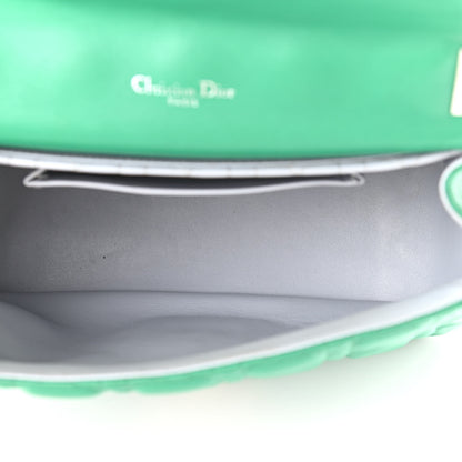 Christian Dior Lambskin Cannage Large Miss Dior Flap Green 5 of 13