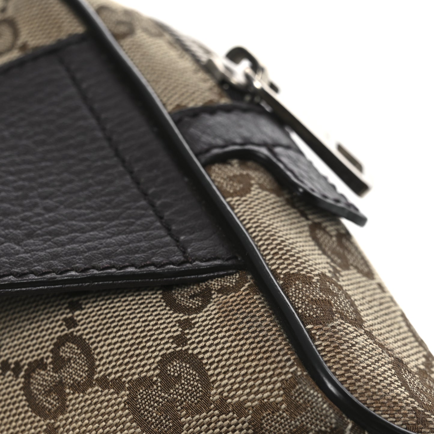 Monogram Belt Bag Dark Brown