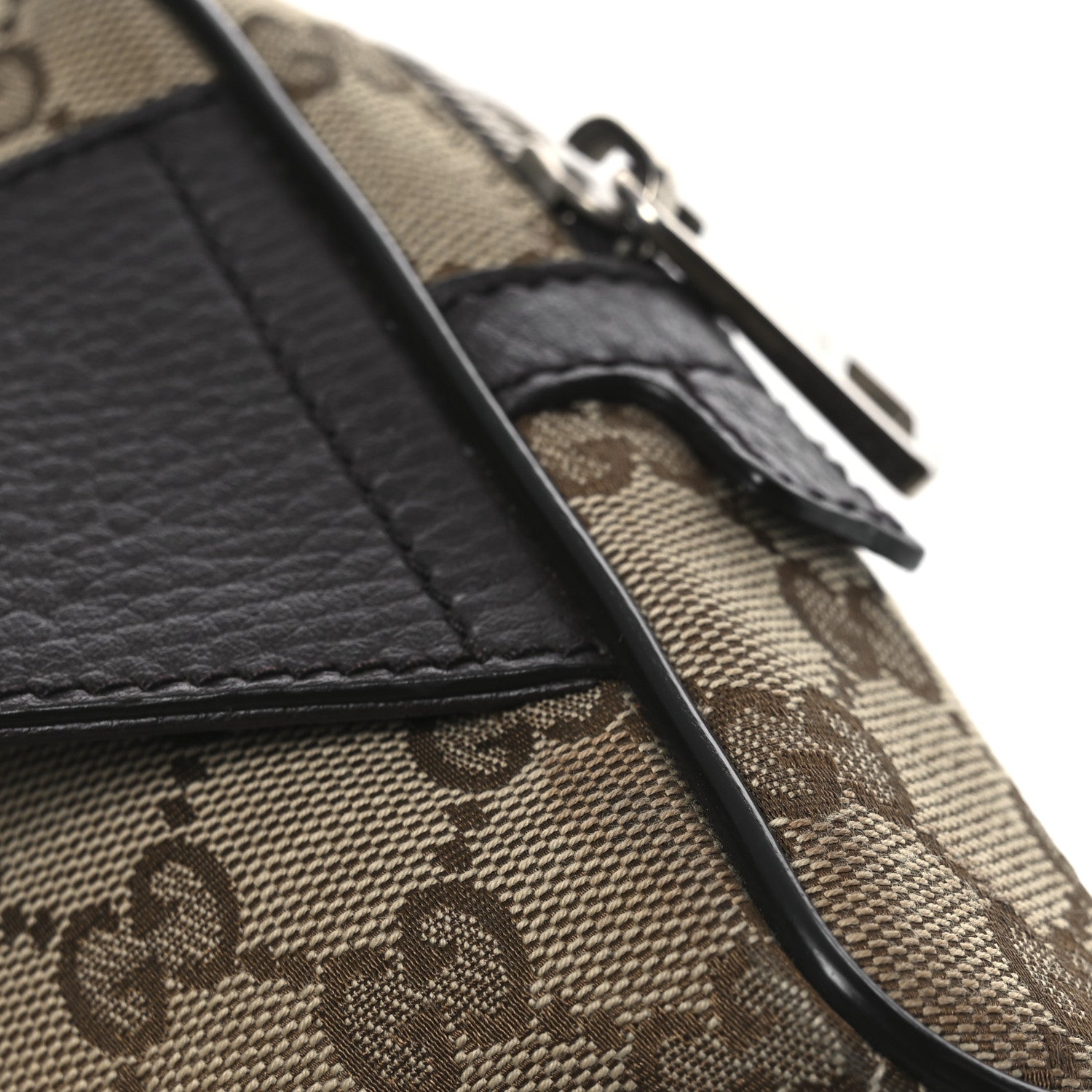 Gucci Monogram Belt Bag Dark Brown 15 of 15