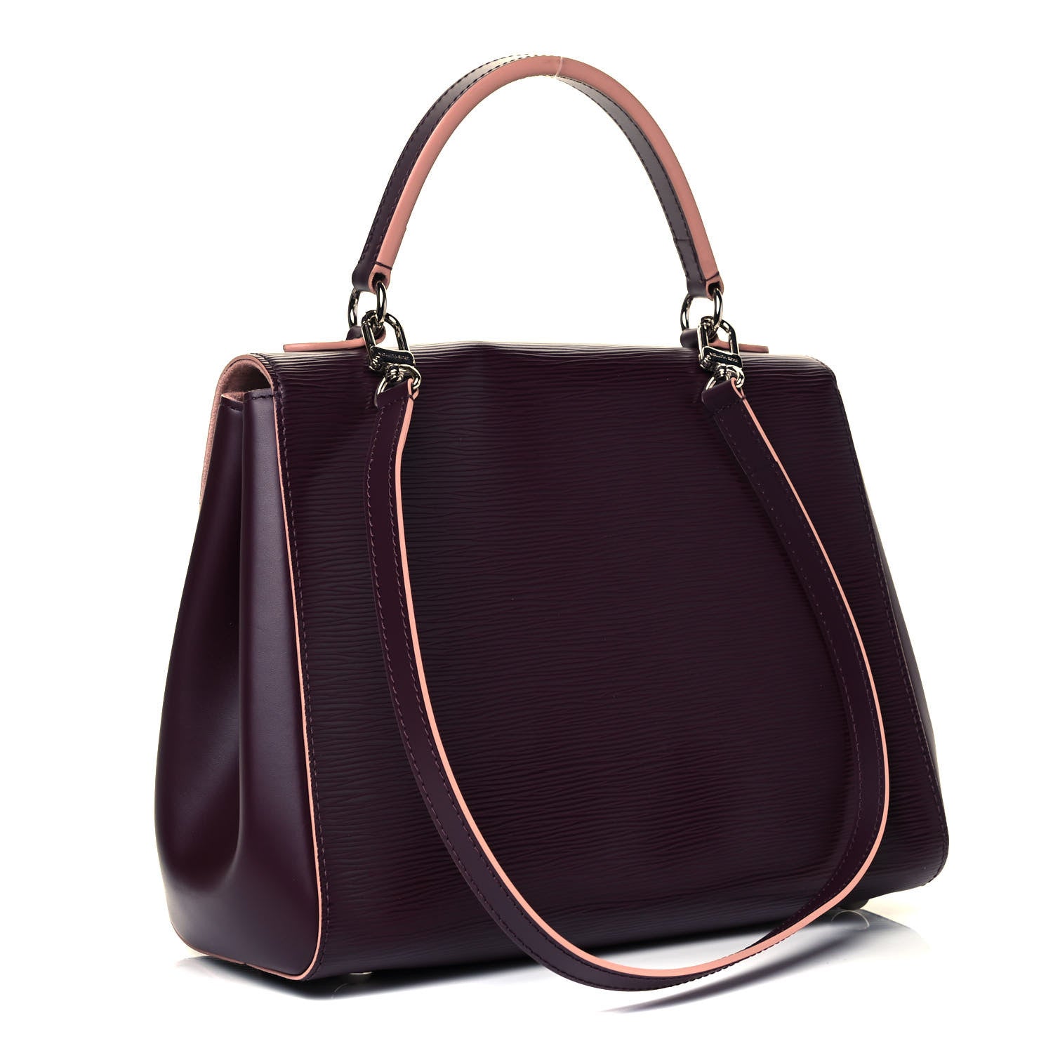 Louis Vuitton Epi Cluny MM Prune Rose Poudre 3 of 8