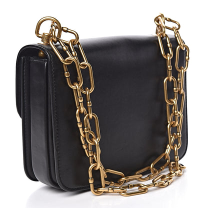 Christian Dior Smooth Calfskin C'est Flap Bag Black 3 of 15