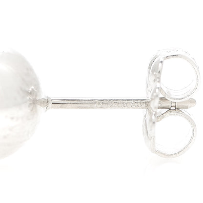 Tiffany Sterling Silver 8mm HardWear Ball Earrings 4 of 4