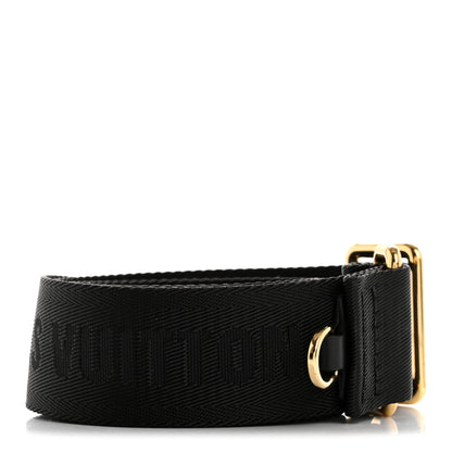 Louis Vuitton Nylon Petite Malle Souple Shoulder Strap Black 2 of 5