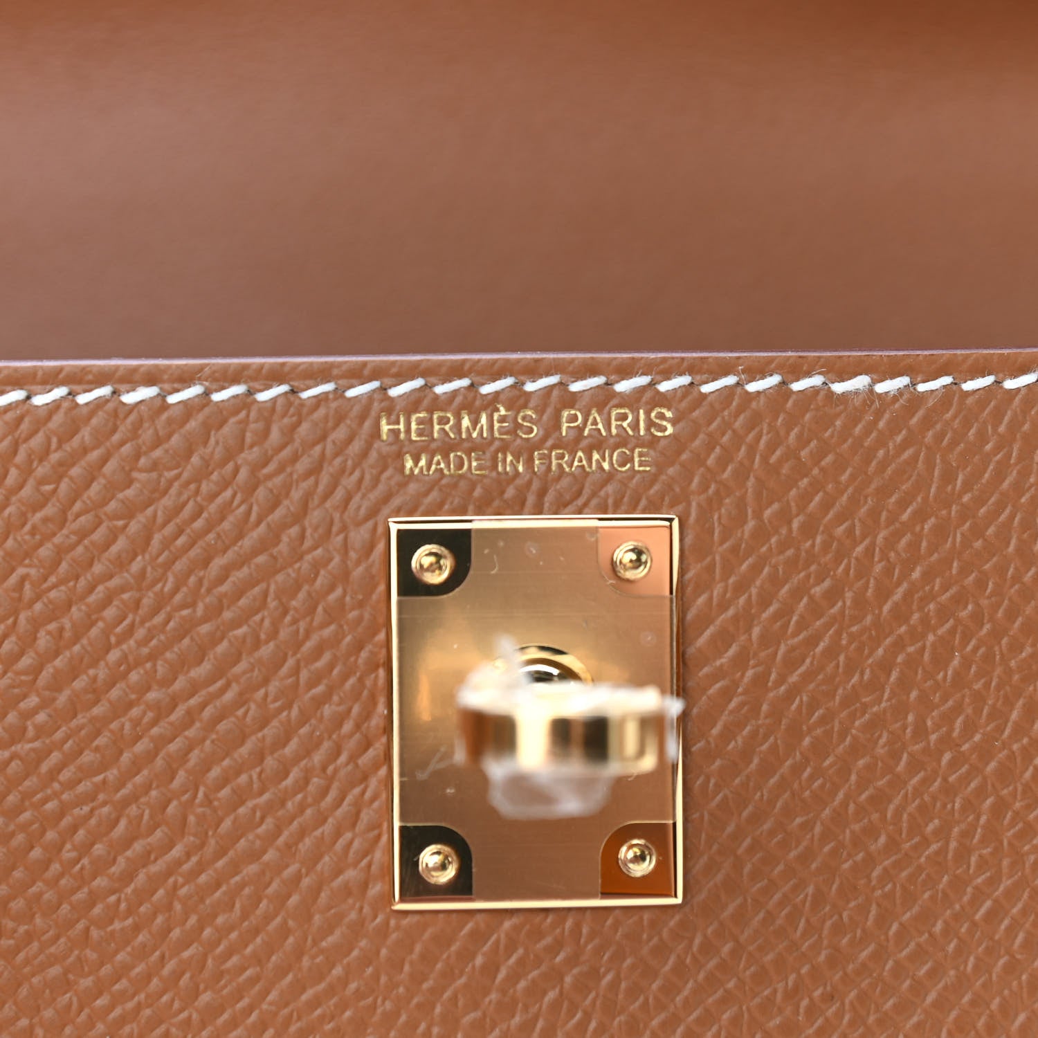 Hermes Epsom Mini Kelly Sellier 20 Gold 6 of 10