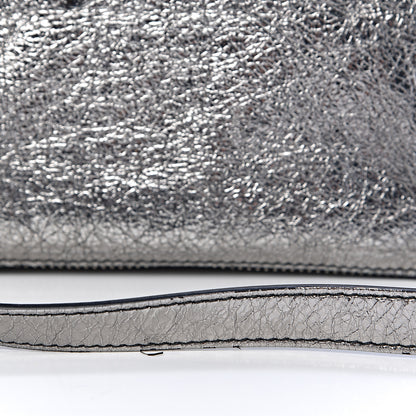Proenza Schouler Metallic Lambskin Tiny PS1 Satchel Silver 13 of 15