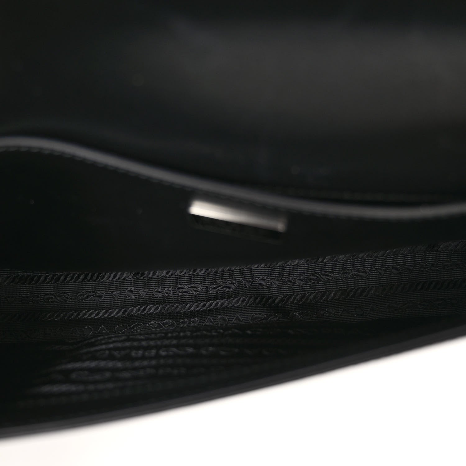 Prada Spazzolato Femme Flap Shoulder Bag Black 5 of 9