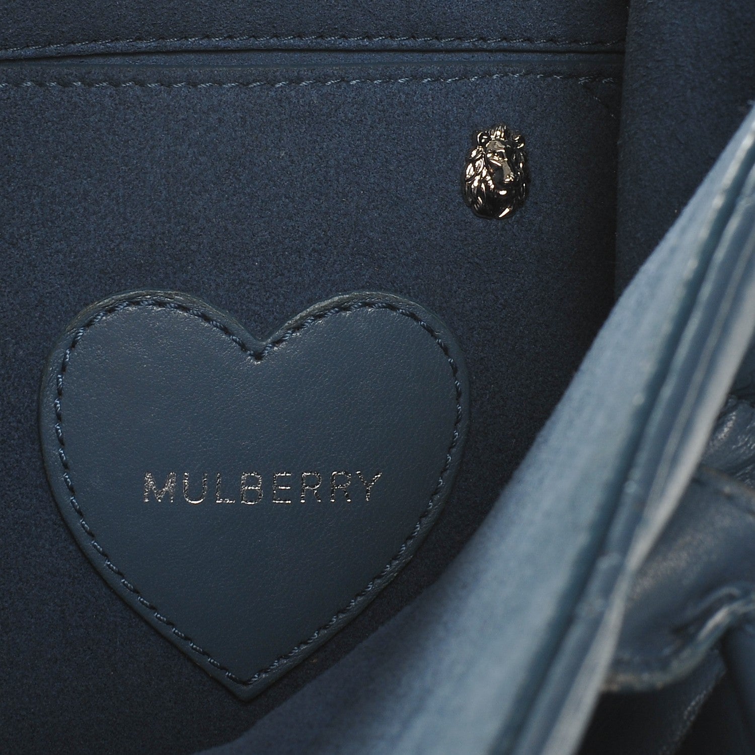 Mulberry Nappa Quilted Cara Delevingne Convertible Bag Blue 7 of 19