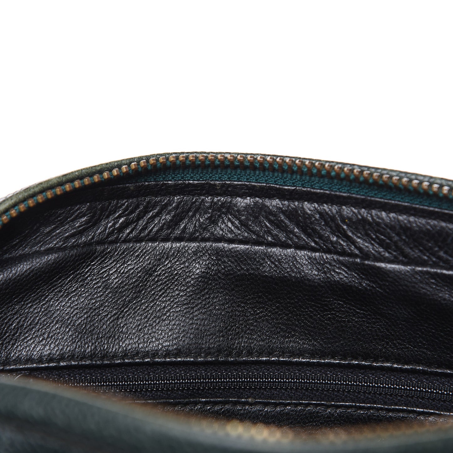 Caviar Quilted Tassel Camera Bag Dark Green