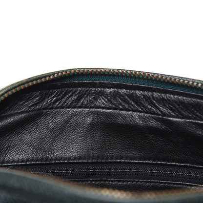 Chanel Caviar Quilted Tassel Camera Bag Dark Green 18 of 18